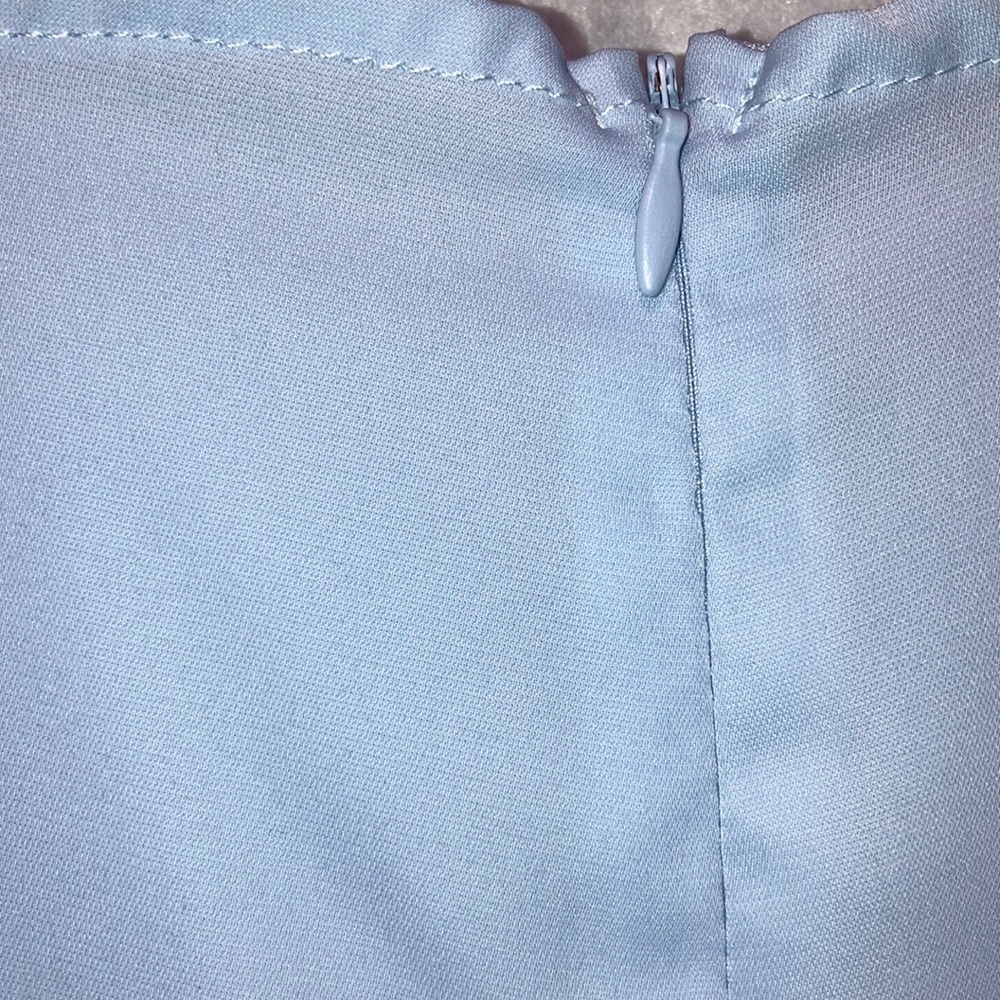 YesStyle Ruched Ruffle Dress Small - Picture 7 of 15